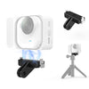 Soporte magnético de liberación rápida de plástico PULUZ para Insta360 GO UItra (negro)