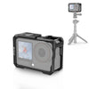 Jaula metálica PULUZ con zapata fría para DJI Osmo Action 6 (negra)