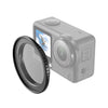 Marco protector de filtro metálico PULUZ para DJI Osmo Action 6 (negro)