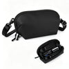 Bolso de transporte multifuncional PULUZ para DJI Osmo Pocket 4 / 3 / Insta360 Luna Ultra, con correa para el hombro (negro).