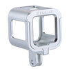 Juego de protección de aleación de aluminio CNC de carcasa PULUZ con marco de seguro para GOPRO HERO5 SESIÓN / SESIÓN DE HERO4 SESIÓN / SESIÓN DE HERO (PLATA)
