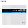 10 PCS PULUZ 16CM X 13CM HECHO AGUJERO FRENTE FRENTE BLANCO BLANCA DE PERLAS DE PERLAS BLOQUEO ZIP BOLSO DE EMBALAJE (TAMAÑO: M)