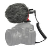 PULUZ Micrófono de escopeta de vídeo condensador de entrevista profesional con cable de audio de 3,5 mm para videocámara DSLR y DV