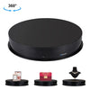 PULUZ 30cm USB Giratorio eléctrico Giratorio Soporte de exhibición Video Shooting Props Giradiscos para fotografía, Carga 10-20kg (Negro)