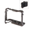Estabilizador de jaula de la cámara de video PULUZ para Canon EOS R5 / EOS R6, sin mango (bronce)