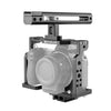 Rig filmado de jaula de cámara de video Puluz con mango para Nikon Z6 / Z7 (negro)