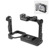 Para Sony ILME-FX30 / FX3 PULUZ Metal Camera Cage Stabilizer Rig con NOTA Slider (Negro)