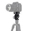 Cabezal de trípode panorámico / inclinable de 2 vías PULUZ Cabezal de fotografía panorámica con placa de liberación rápida y 3 niveles de burbuja