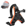 Correa de barbilla para casco de motocicleta PULUZ, soporte para cinturón para GoPro, Insta360, DJI y otras cámaras de acción
