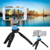 PULUZ PLOCKIN MINI STIMONT MOUNTY CON CABEZA DE BOLA DE 360 GRUPOS PARA SELMANTES, GOPRO, CAMERAS DSLR (AZUL)