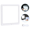 Almohadilla de luz LED sin sombras PULUZ para caja de estudio fotográfico de 30 cm (blanco)