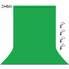 PULUZ 3m x 6m Fondo de fotografía Grosor Fondo de estudio fotográfico Fondo de tela (Verde)