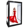 PULUZ 2M 240W 5500K Kit de caja de estudio de luz fotográfica para ropa / retrato de modelo para adultos (enchufe de la UE)