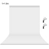 Fondo de tela PULUZ para fotografía de 1 m x 1,5 m para estudio fotográfico (blanco)