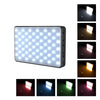 PULUZ 2500K / 9000K 120 LEDS Transmisión en vivo Video LED FOTOGRAFÍA FOTOGRAFÍA BELLEZA SELFIE CLILLO DE LUZ CON CUBIERTA 6 COLORES FILTROS (NEGRO)