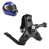 PULUZ MOTORCYCLE CASCO CHIN START MOUTE PARA GOPRO, DJI OSMO Acción y otras cámaras de acción (Negro)