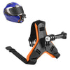 PULUZ MOTORCYCLE CASE DE CASE DE CHILL MOUTE PARA GOPRO, DJI OSMO Acción y otras cámaras de acción (naranja)