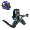PULUZ MOTORCYCLE CASE DE CASE DE CAMBIL DE MONTAJE PARA GOPRO, DJI OSMO Acción y otras cámaras de acción (azul)