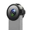 Cubierta de cristal protectora de la protección de la lente de la actualización PULUZ para Insta360 One X2 (Negro)