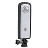 Marco protector de plástico ABS PULUZ PC para Ricoh Theta SC2, con adaptador de montaje y tornillo (negro)