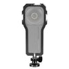 Marco de carcasa de jaula protectora PULUZ con zapata fría para Insta360 ONE RS Edición 360 de 1 pulgada (negro)