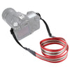 PULUZ Stripe Style Series Correa para el cuello y el hombro Correa para cámara para cámaras SLR / DSLR (rojo oscuro)