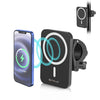 PULUZ 15W MAGSAFE MAGNÉTICO Qi Wireless Charger Titular de la abrazadera (Negro)