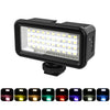 PULUZ 40 LEDs 40m Buceo Luz de relleno impermeable Cámara Video Photo Studio Light (Negro)