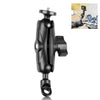 PULUZ Soporte para motocicleta Espejo Base Orificio Montaje fijo para GoPro y otras cámaras de acción (Negro)