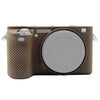 Puluz Soft Silicone Case para Sony ILCE-6500 (café)