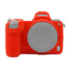 Estuche protector de silicona suave PULUZ para Nikon Z6 / Z7 (rojo)