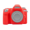 Estuche protector de silicona suave PULUZ para Nikon D780 (rojo)