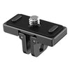 Base plegable de liberación rápida PULUZ de 1/4 de pulgada para Insta360 X4 (negra)