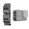 Cubierta de interfaz lateral de batería de aleación de aluminio PULUZ ACE/AC para Insta360 Ace Pro 2 (negra)