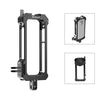 Para Insta360 X3 PULUZ Marco de carcasa de jaula protectora de metal con base de zapata fría expandible y adaptador de trípode (negro)