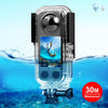 Para Insta360 X3 PULUZ 30m carcasa impermeable subacuática