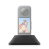 Para Insta360 X3 PULUZ Base de silicona Soporte de escritorio (Negro)
