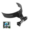 PULUZ Bending Action Camera Motocicleta Casco Chin Mount (Negro)