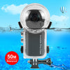 Para Insta360 X3 PULUZ 50m Estuche de buceo sellado impermeable (transparente)