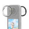 Para Insta360 X4 PULUZ Rotación PC Lente Protector Cubierta protectora (Transparente)