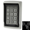 Controlador de acceso de una sola puerta independiente de acero inoxidable con teclado, compatible con lector de tarjetas EM (AK106)