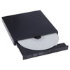 Controlador óptico portátil delgado USB (DVD-RW) (negro)