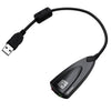 Steel Series 5H V2 Adaptador de sonido de 7.1 canales USB Tarjeta de sonido externa (Negro)