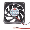 Ventilador de enfriamiento de 3 pines de 70 mm (7015 de 3 pines)