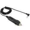 2A 3.5mm Adaptador de fuente de alimentación Enchufe Cargador de cable en espiral, Longitud: 40-140cm