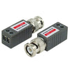 2 PCS 1 canal Video Pasivo Balun UTP BNC CAT5 Transceptor (Gray)