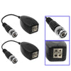 2 PCS Passive UTP Video Balun Transceptor (negro)