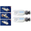 2 PCS UTP Network Video Balun Cat5 a Camera CCTV BNC DVR O-611 (blanco)