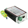 FSPD-02 2 en 1 pararrayos de protección contra sobretensiones para monitor de video CCTV (negro)