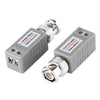 2 PCS 202E-HD CVI / TVI / AHD 1CH Adaptador coaxial balun de video pasivo